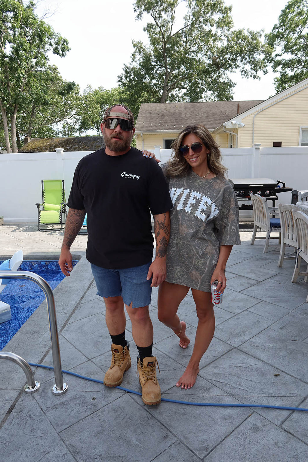 Wifey Camo Tshirt