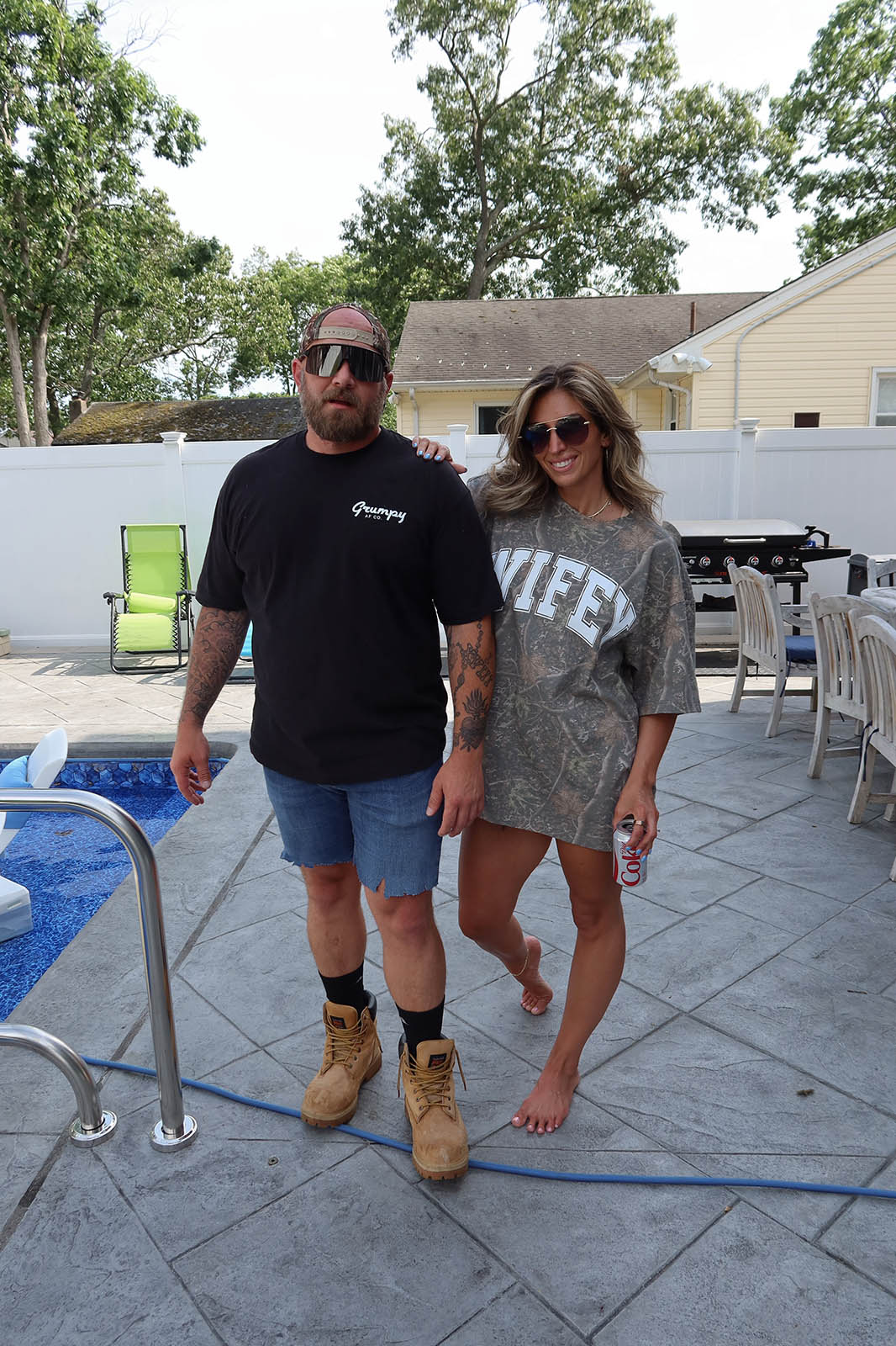 Wifey Camo Tshirt